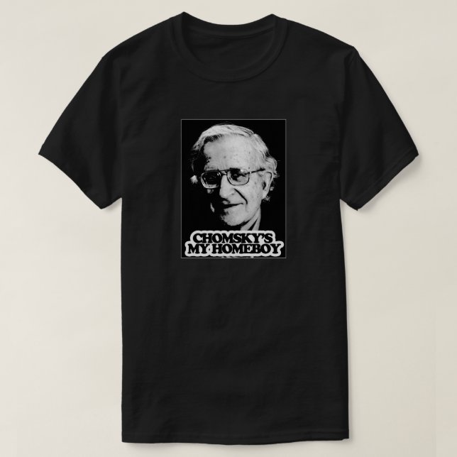 Camiseta El mi Homeboy de Chomsky (Diseño del anverso)