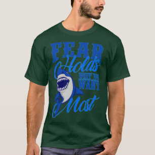 Camiseta El miedo al buceo sostiene lo que más quieres