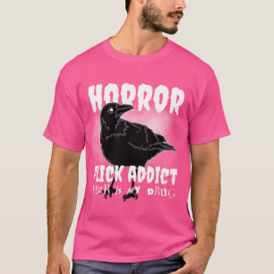 Camiseta El miedo al terror de Flick Addict es mi película