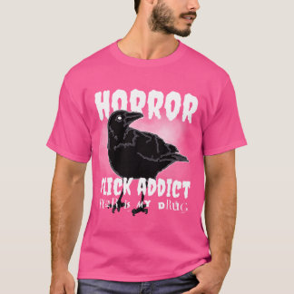 Camiseta El miedo al terror de Flick Addict es mi película