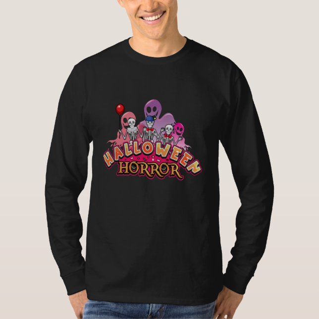 Camiseta El miedo de Halloween vuelve al horror insoportabl (Anverso)
