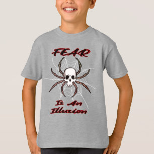Camiseta El Miedo Es Una Ilusión - Espeluznante Araña De Ca