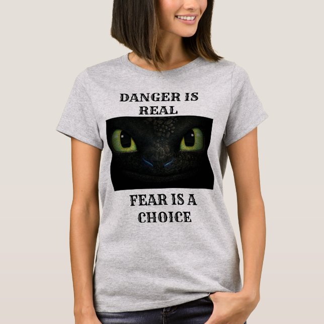 CAMISETA EL MIEDO ES UNA OPCIÓN (Anverso)