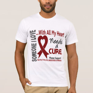 Camiseta El mieloma múltiple necesita una curación 3