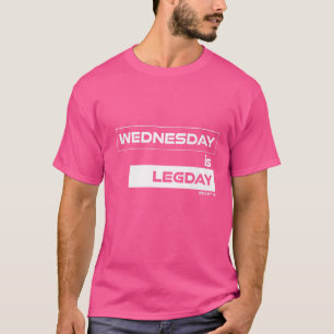 Camiseta El Miércoles Es Gimnasio De Formación De Legday Mo
