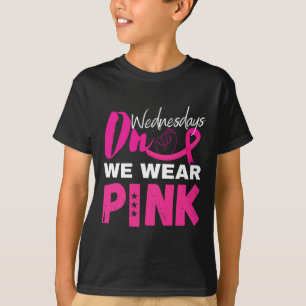 Camiseta El Miércoles Usamos Conciencia Sobre El Cáncer De 