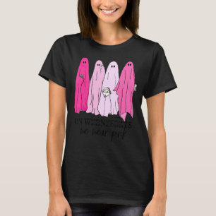 Camiseta El Miércoles Usamos Tees De Fantasma Rosa, Chicas 