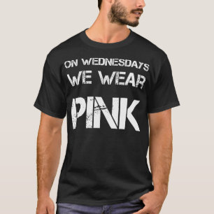 Camiseta El Miércoles Usamos Una Cita Graciosa Rosa