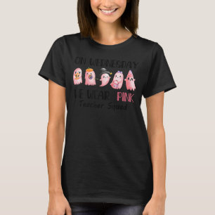 Camiseta El Miércoles Vemos Escuadrón De Maestros Rosa