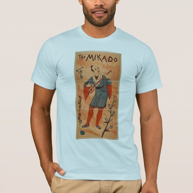 Camiseta El MIKADO, teatro retro de "Nankipoo" (Anverso)