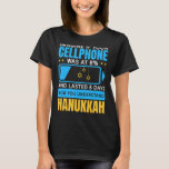 Camiseta El milagro de Hanukkah Chanukah explicado 8 días d<br><div class="desc">Milagro de Hanukkah Chanukah explicado 8 días de duración de la batería</div>