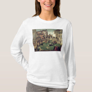 Camiseta El milagro de la cruz en el puente de San Lorenzo