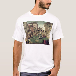 Camiseta El milagro de la cruz en el puente de San Lorenzo