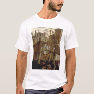 Camiseta El milagro de la reliquia de la cruz santa,