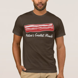 Camiseta el milagro más grande de la naturaleza del tocino