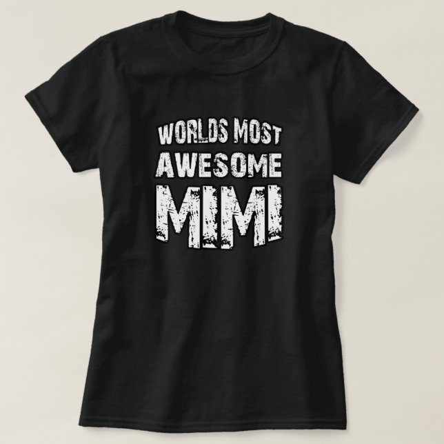 Camiseta El Mimi más impresionante del mundo (Diseño del anverso)