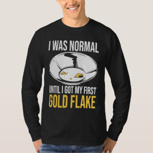 Camiseta El minero de oro era normal antes de mi primer lag