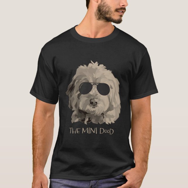 Camiseta El Mini Dood Goldendoodle Labradoodle (Anverso)