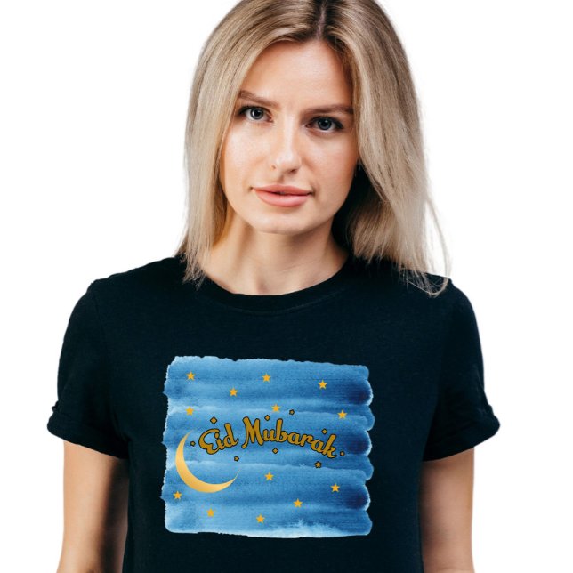 Camiseta El minimalista Eid Mubarak Ramadan (Subido por el creador)