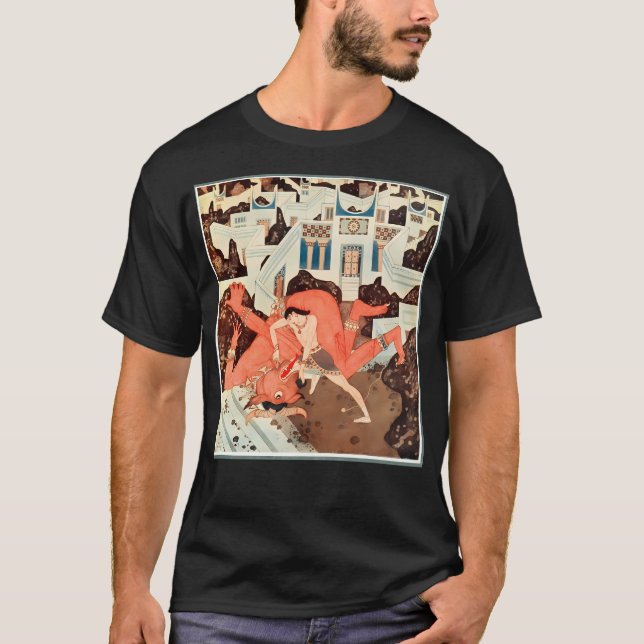 Camiseta El minotauro derrotado - Edmund Dulac Tanglewood (Anverso)
