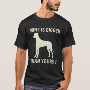 Camiseta El mío es más grande que el tuyo divertido gran pe