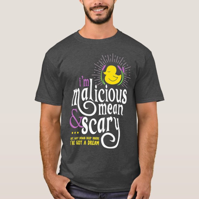 Camiseta El Misericornio Malicioso y modesto (Anverso)