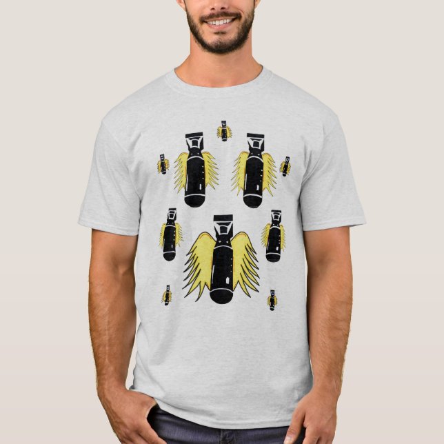 Camiseta El "misil se va volando " (Anverso)