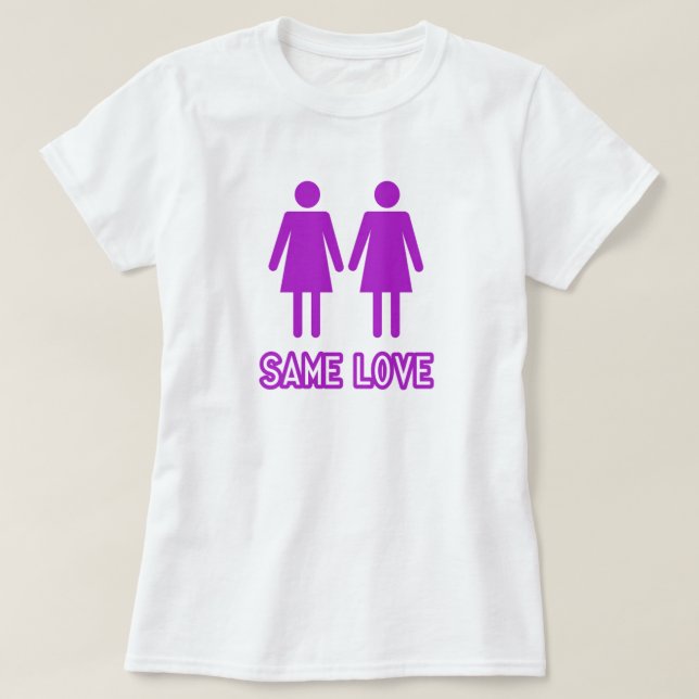 Camiseta El mismo amor (Diseño del anverso)