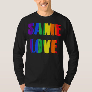 Camiseta El mismo amor: El orgullo gay en el arco iris cont