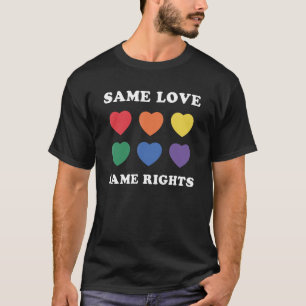 Camiseta El mismo amor los mismos derechos del mes del orgu