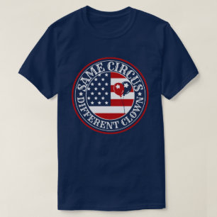 Camiseta El mismo circo diferente payaso de Estados Unidos