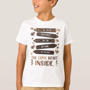 Camiseta El mismo corazón dentro del mes de la historia ne