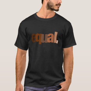 Camiseta El mismo corazón negro poder BLM