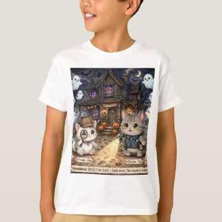 Camiseta El misterio de Halloween de Freda y Junior Detecti