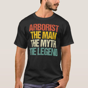 Camiseta El mito del cirujano del árbol de leyenda trepando