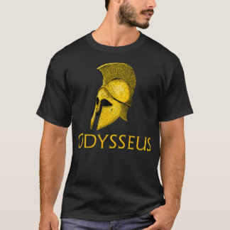 Camiseta El mito épico griego antiguo, Odysseus, guerra de