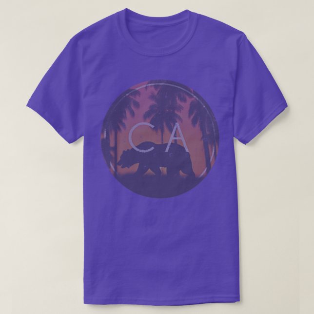 Camiseta El Moderno California Osea Sunset Front And Back (Diseño del anverso)