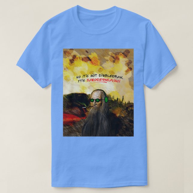 Camiseta El moderno Da Vinci (Diseño del anverso)
