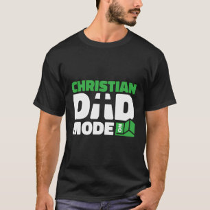 Camiseta El Modo Cristiano Activado - Religión Católica Jes