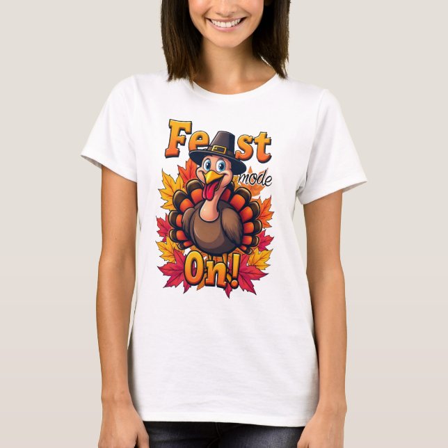 Camiseta ¡El modo de fiesta está encendido! (Anverso)