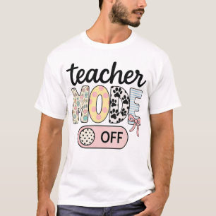 Camiseta El Modo De Maestros No Es Feliz El Último Día Del
