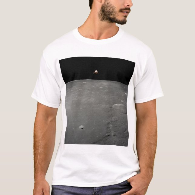 Camiseta El módulo lunar Apollo 12 Intrepid (Anverso)