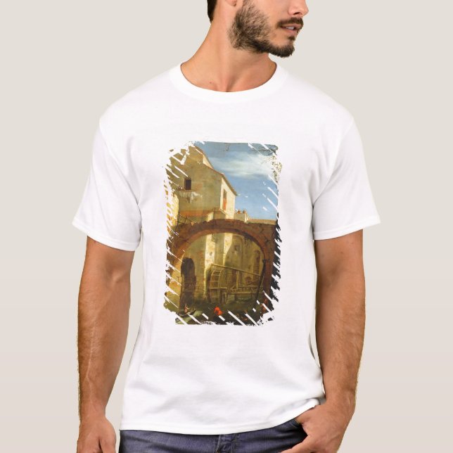 Camiseta El molino (aceite en lona) (Anverso)