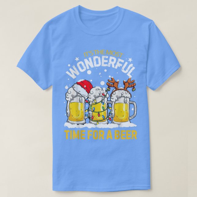 Camiseta El Momento Más Maravilloso Para Un Rincón De Cerve (Diseño del anverso)