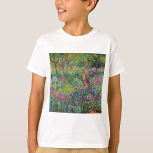 Camiseta el monet florece el vintage
