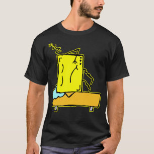 Camiseta El monitor se quedó dormido Nerd de PC