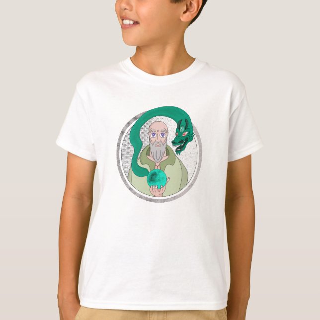 Camiseta El monje y el dragón (Anverso)
