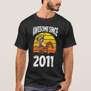 Camiseta El mono asombroso desde 2011 11º cumpleaños 11 año