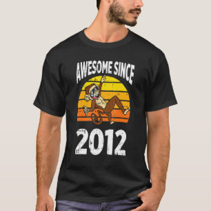 Camiseta El mono asombroso desde 2012 10º cumpleaños 10 año