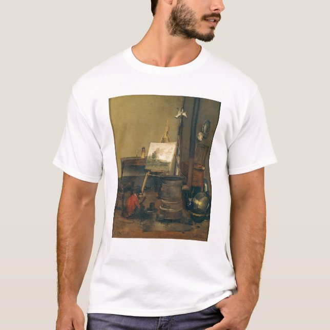 Camiseta El mono del pintor (Anverso)